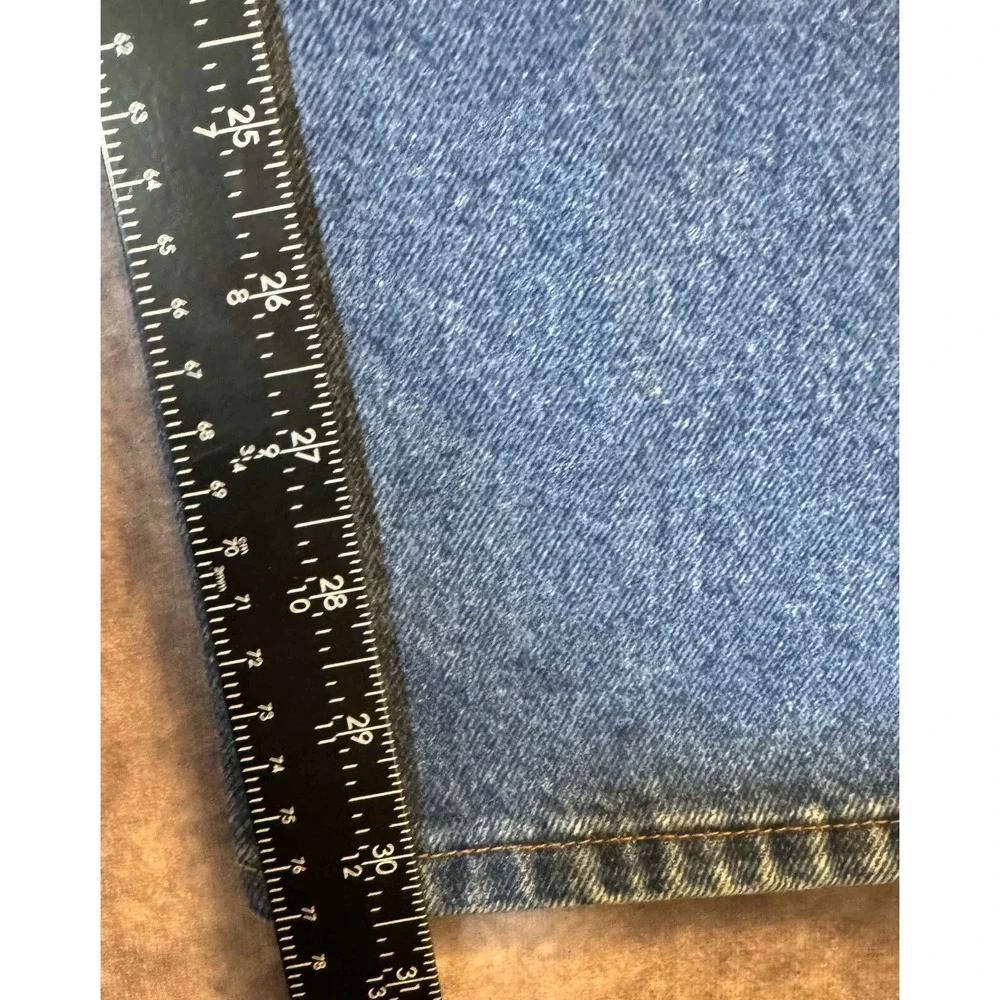 Rustler Jeans Mens 39x30 Blue Straight Leg Denim Workwear No Size Tag